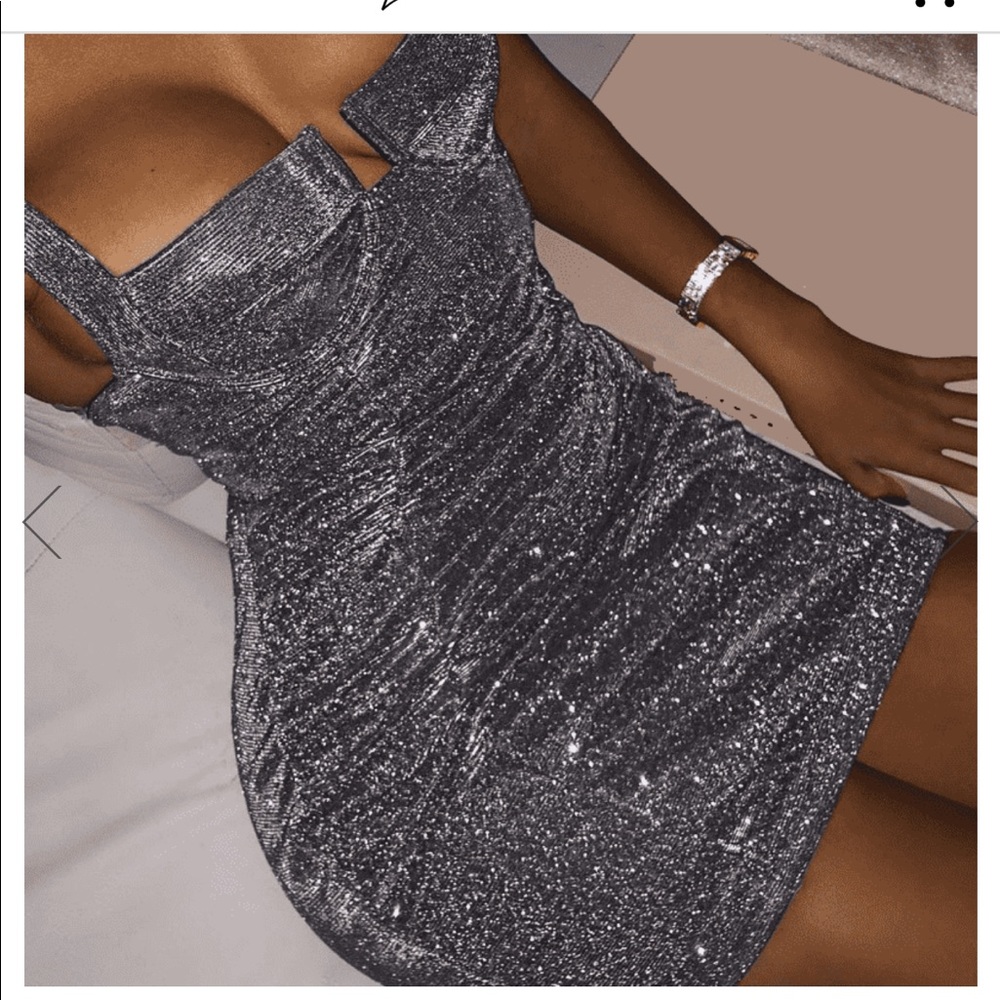 Glitter BodyCon dress